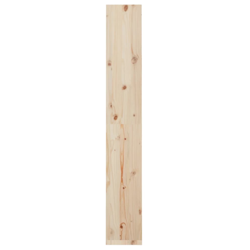 bogreol/rumdeler 60x30x199,5cm massivt fyrretræ